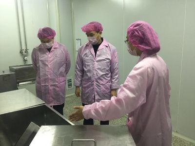 李冠甫局長率隊深入一線，督導檢查保健食品生產企業規范生產工作
